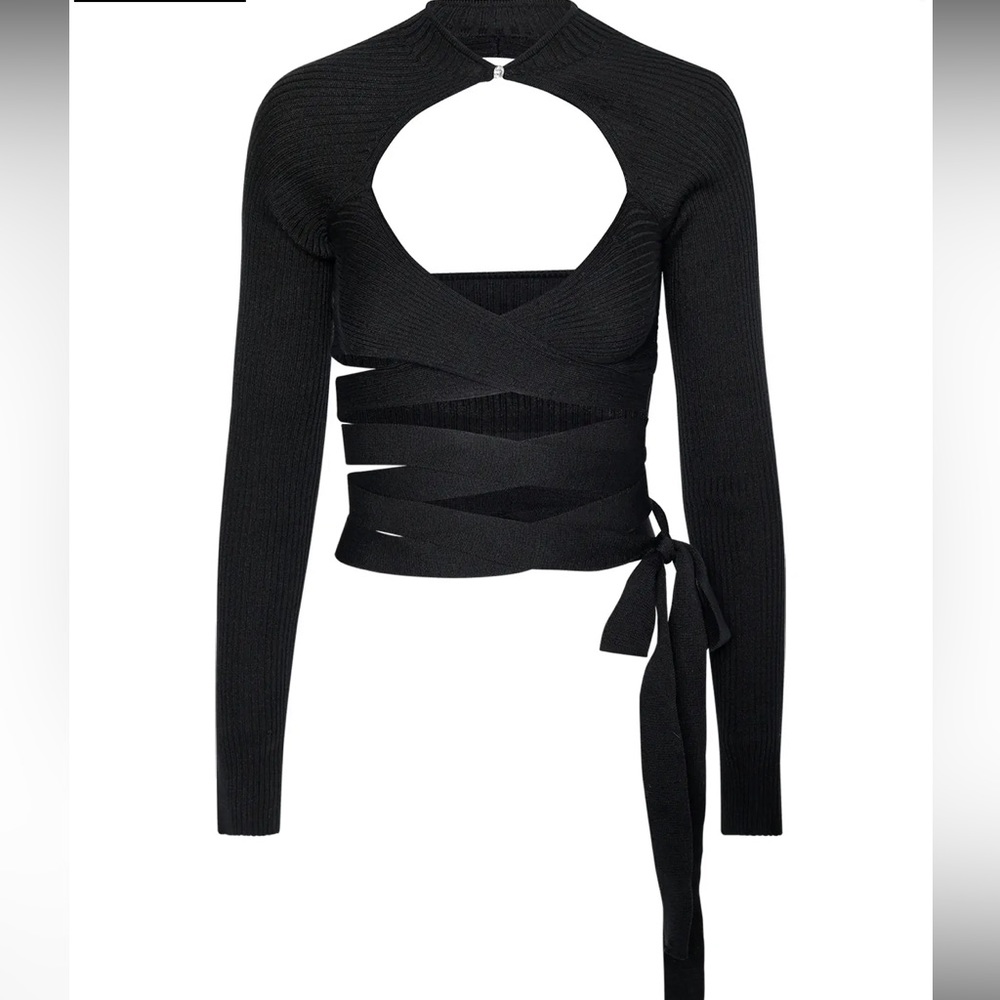I AM GIA Willow Wrap Top